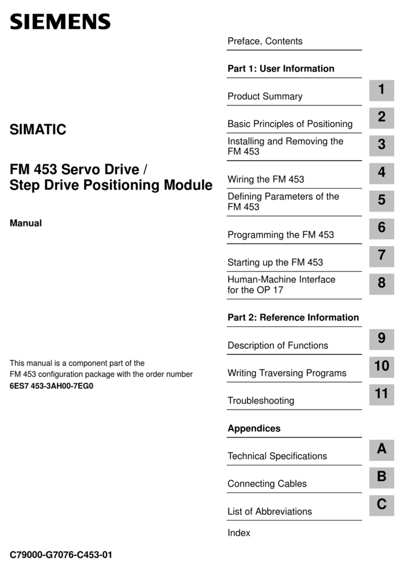 Siemens SIMATIC FM 453 manual Siemens SIMATIC FM 453 manual