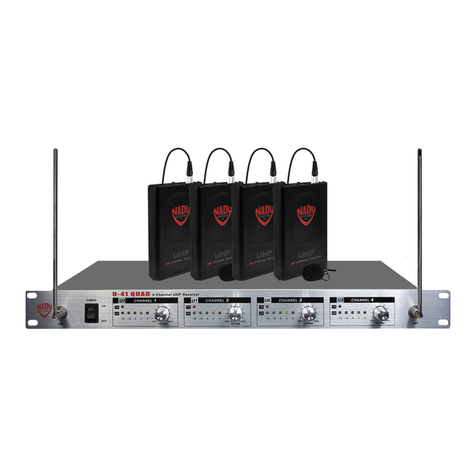 Nady Systems U-41 QUAD User manual