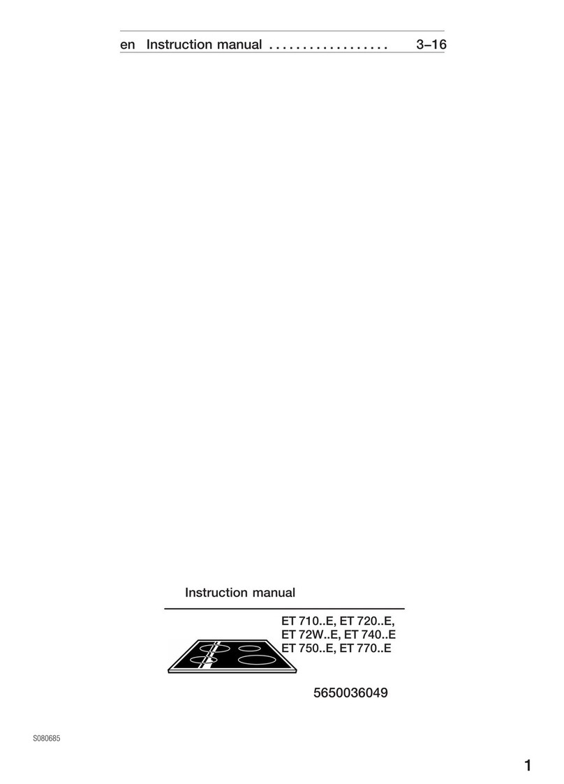 Bosch ET 720..E instruction manual