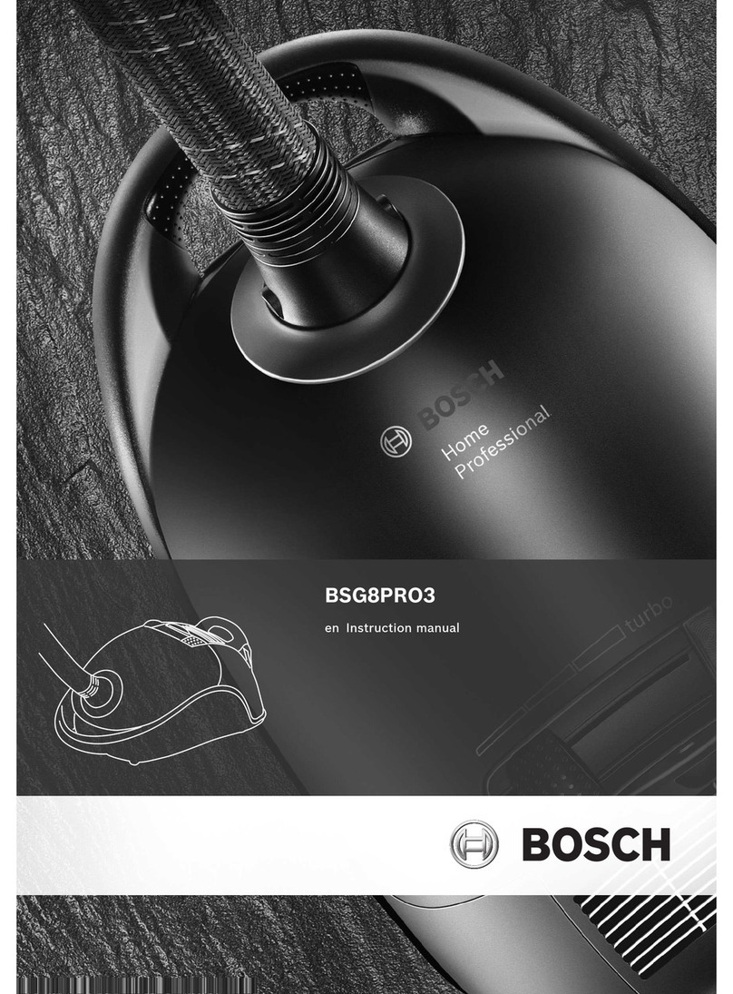 Bosch BSG8PRO3 User manual