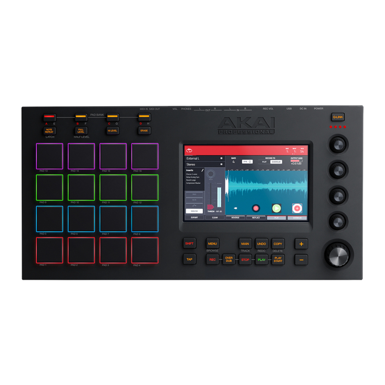 Akai MPC Touch User manual