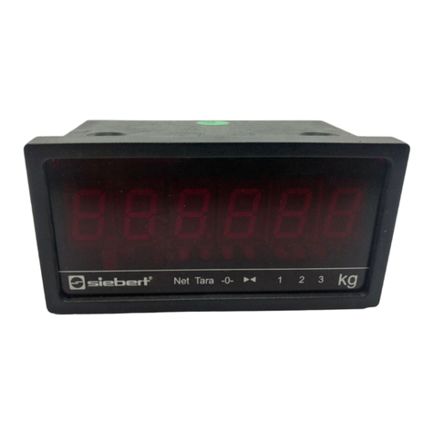 Siebert Series S102 User manual