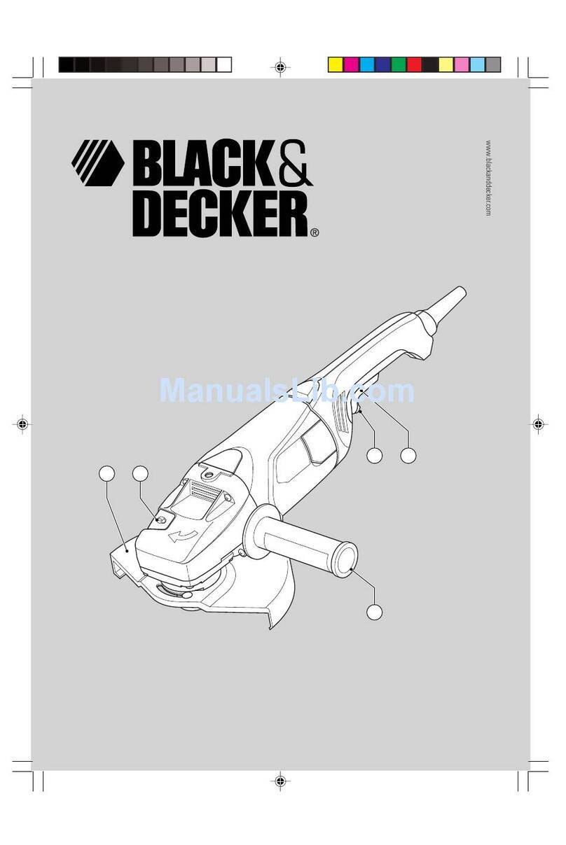 Black & Decker KG2000 User manual