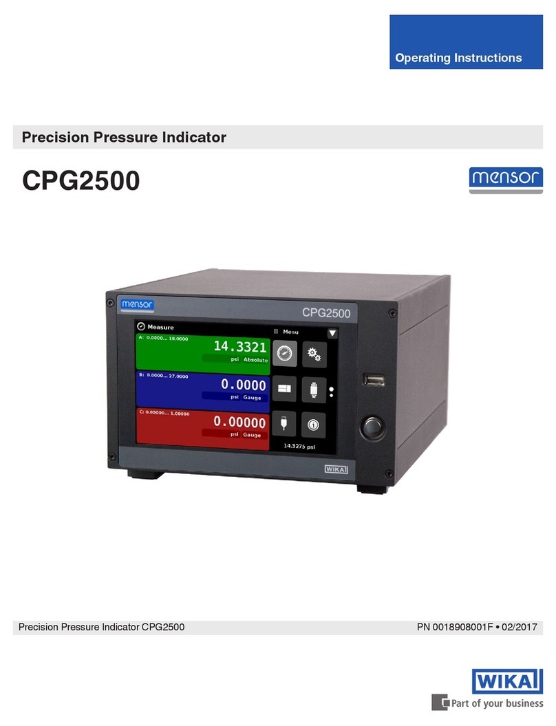 mensor CPG2500 operating instructions mensor CPG2500 operating instructions