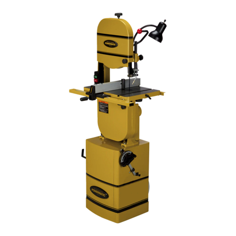Powermatic PWBS-14CS Service manual