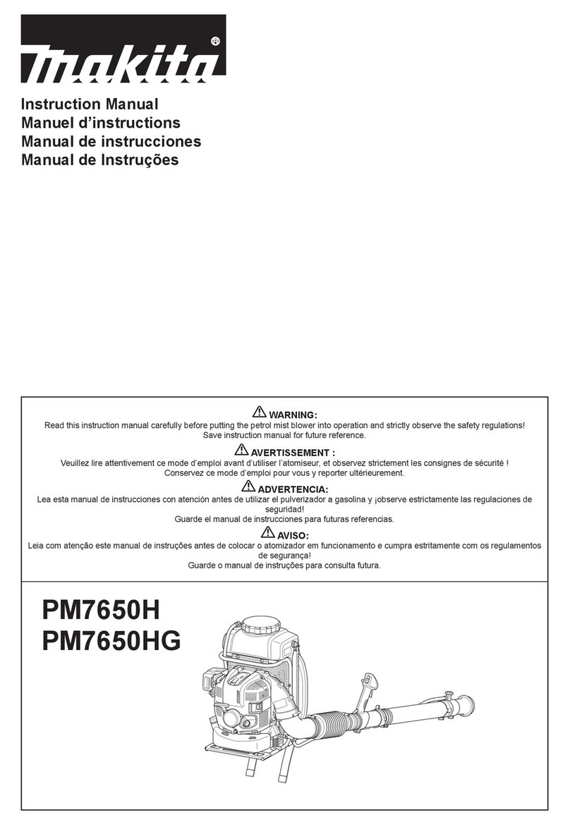 Makita PM7650HG instruction manual