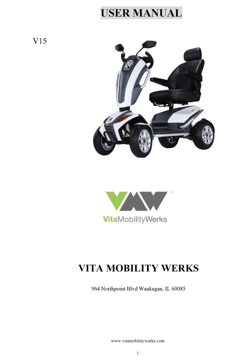 Vita Mobility Werks V15 user manual