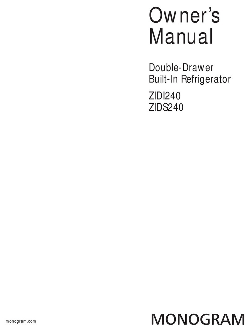 Monogram ZIDI240 User manual