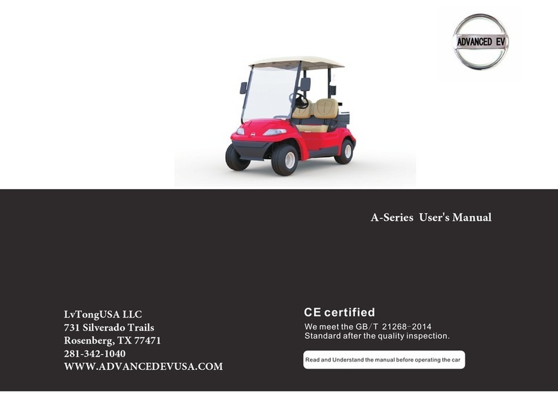 ADVANCED EV A-Series User manual