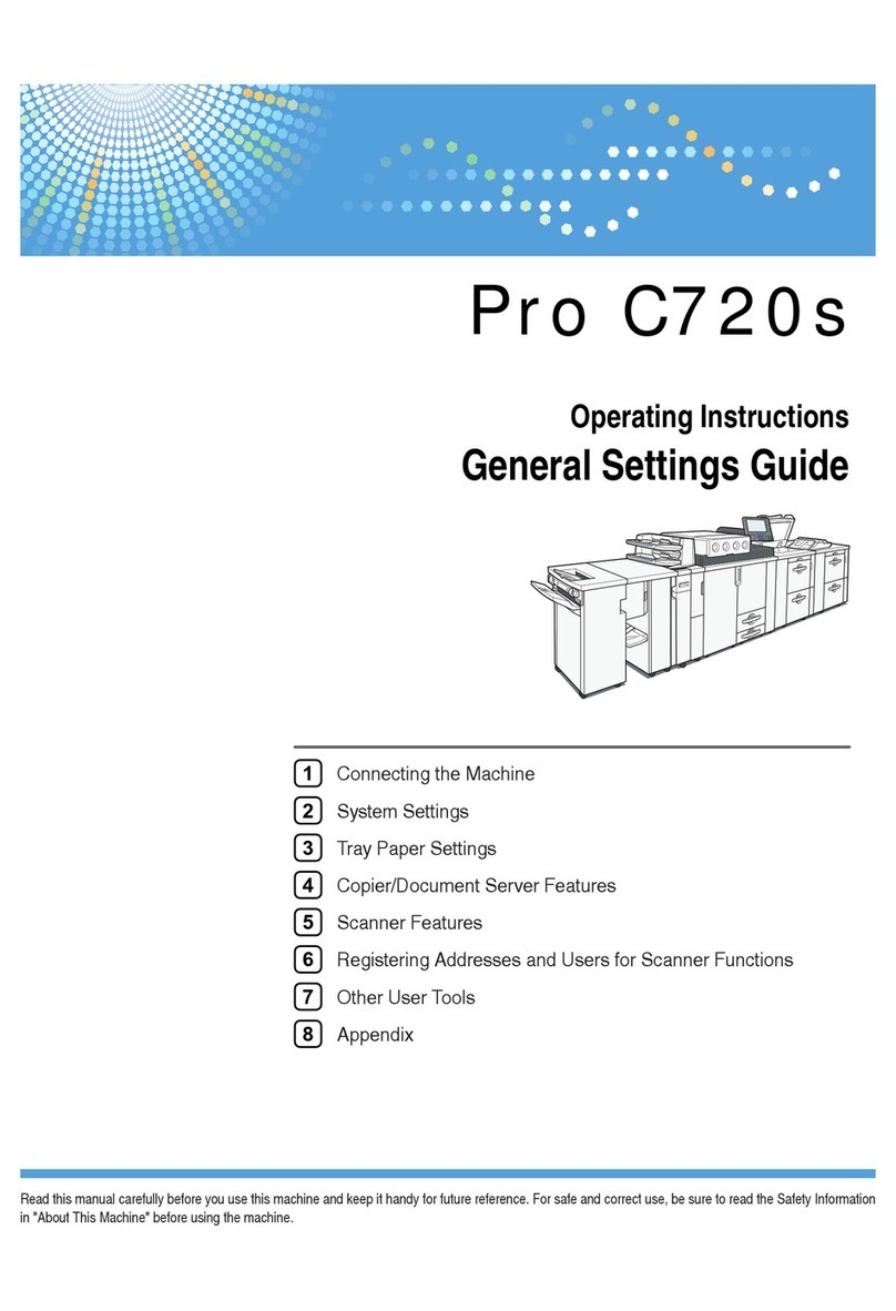 Ricoh Pro C720s User manual
