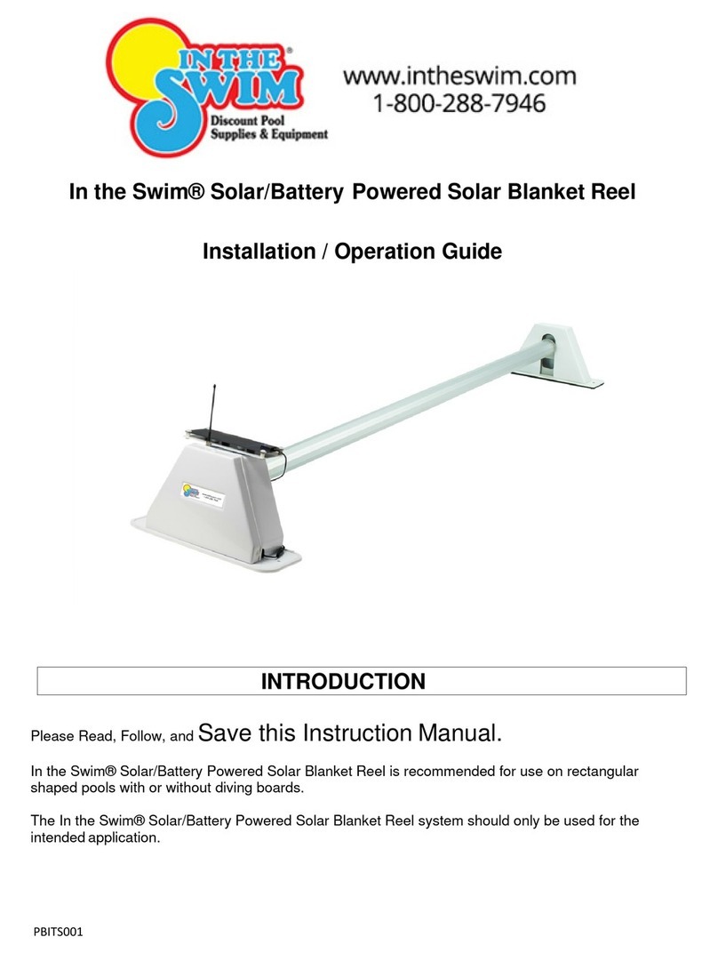 In the Swim Automatic Solar Blanket Reel System Installation and operation guide