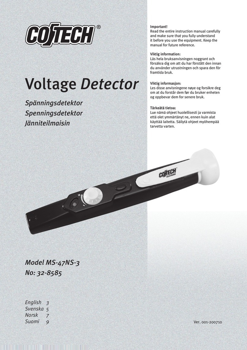 Coltech MS-47NS-3 User manual