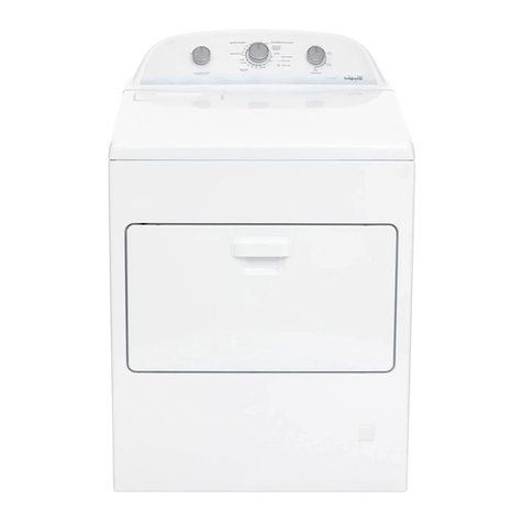 Whirlpool 7MWGD1750EQ Use and care guide