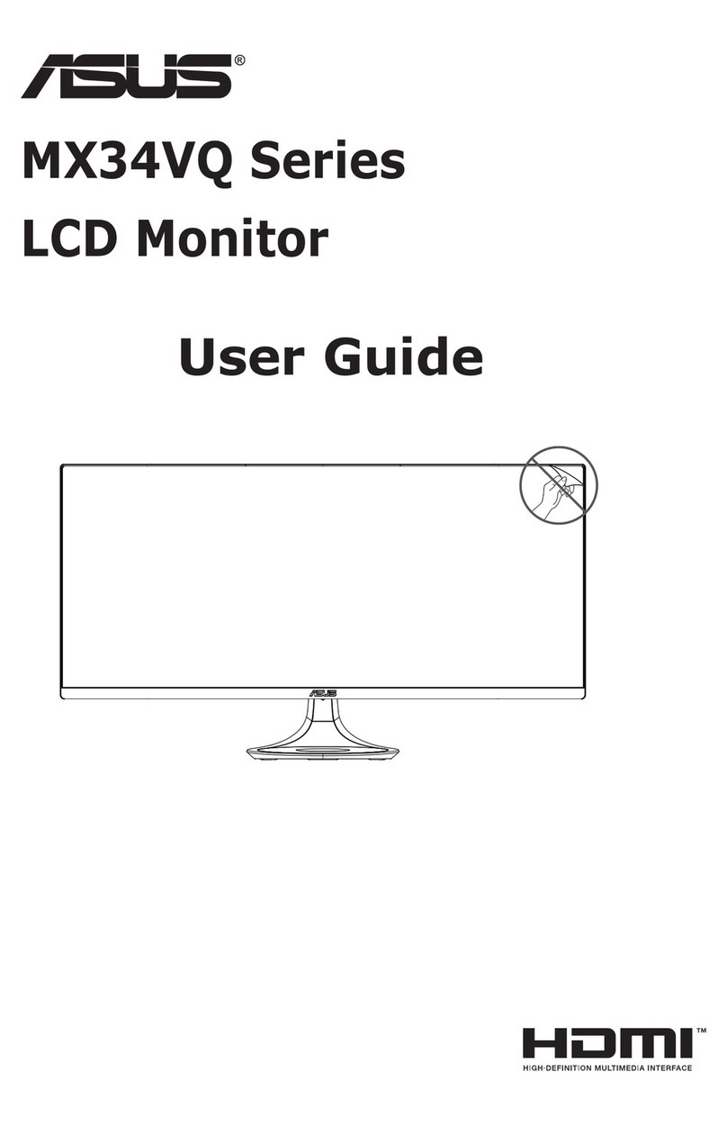 Asus MX34VQ Series User manual Asus MX34VQ Series User manual