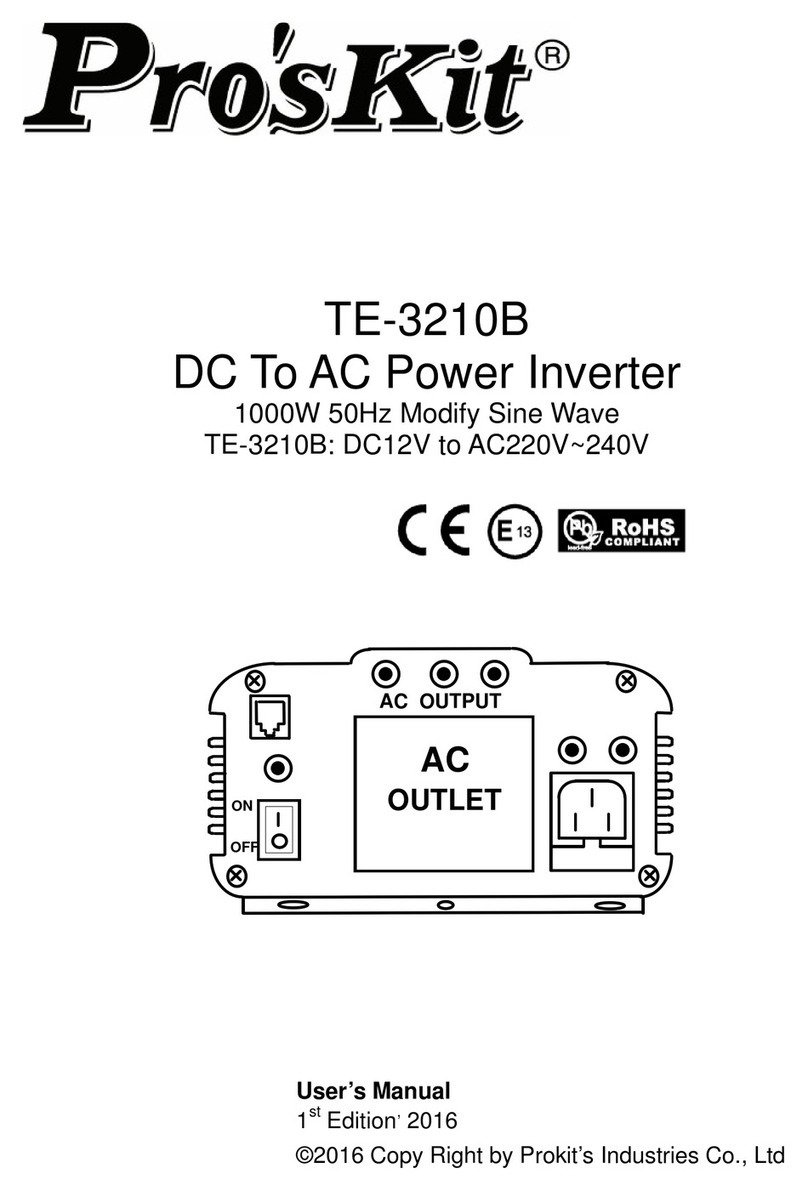Prokit’s TE-3210B user manual