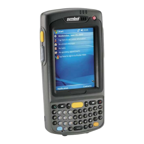 Symbol MC70 user manual