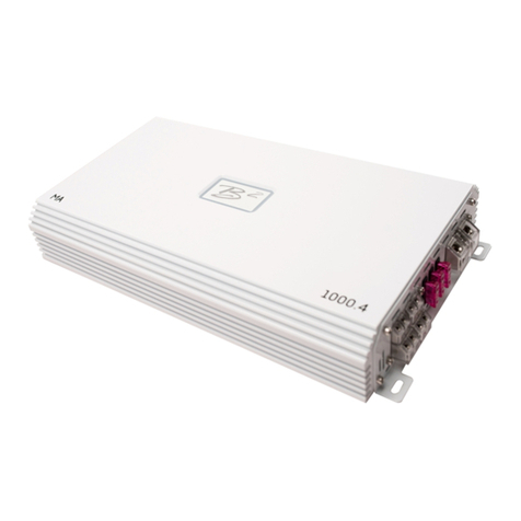 B2 Audio MA 1000.4 User manual