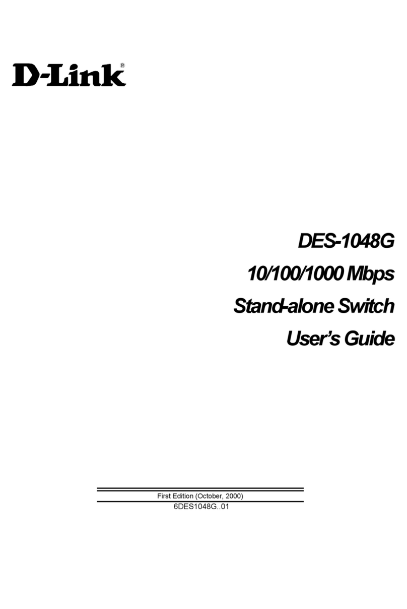 D-Link DES-1048G User manual D-Link DES-1048G User manual