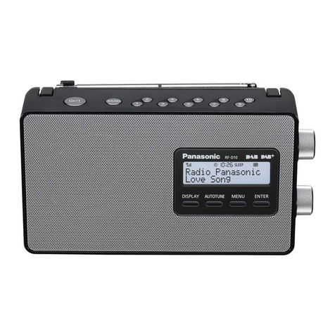 Panasonic RF-D10EG User manual Panasonic RF-D10EG User manual