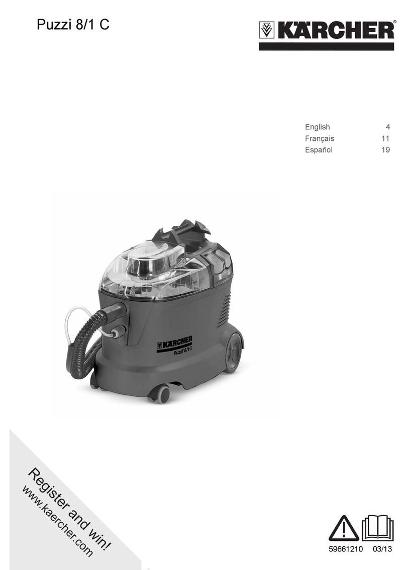 Kärcher Puzzi 8/1 C User manual