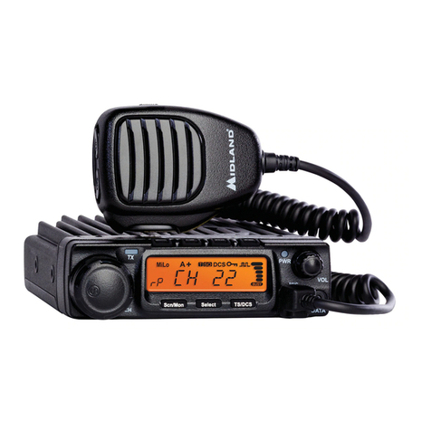 Midland MXT400 Ownsers manual