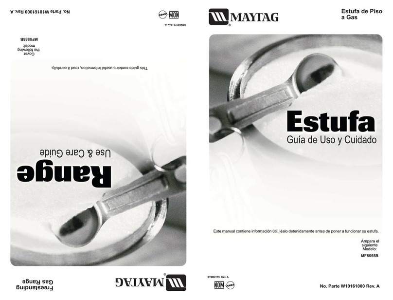 Maytag MF5555B User manual