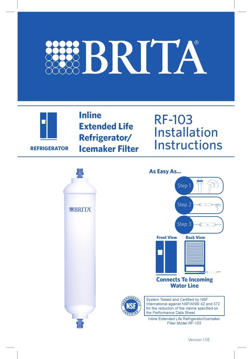Brita RF-103 User manual
