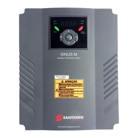 Santerno Sinus M User manual Santerno Sinus M User manual