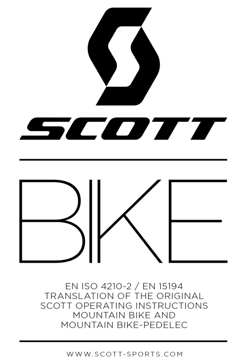 Scott MTB User manual Scott MTB User manual