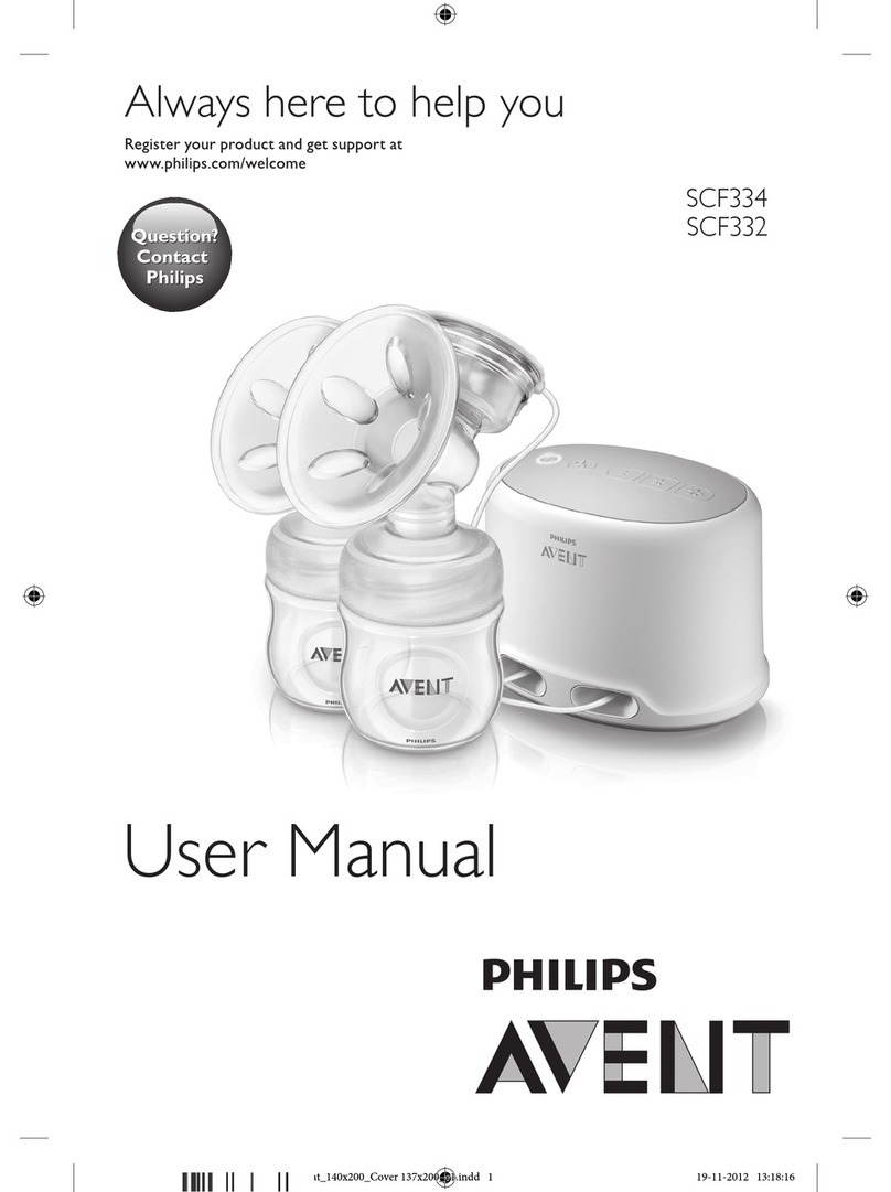 Philips Avent SCF334 User manual
