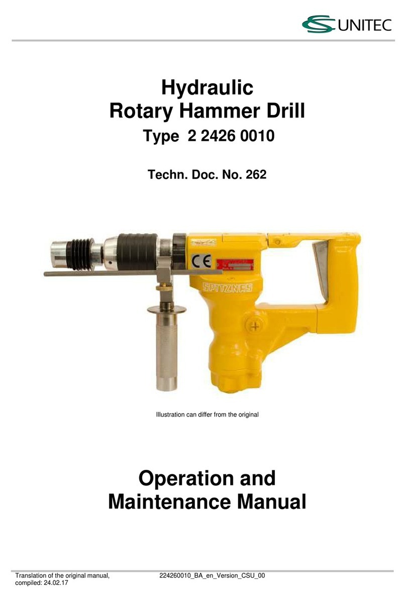 Unitec 2 2426 0010 Operation and maintenance manual