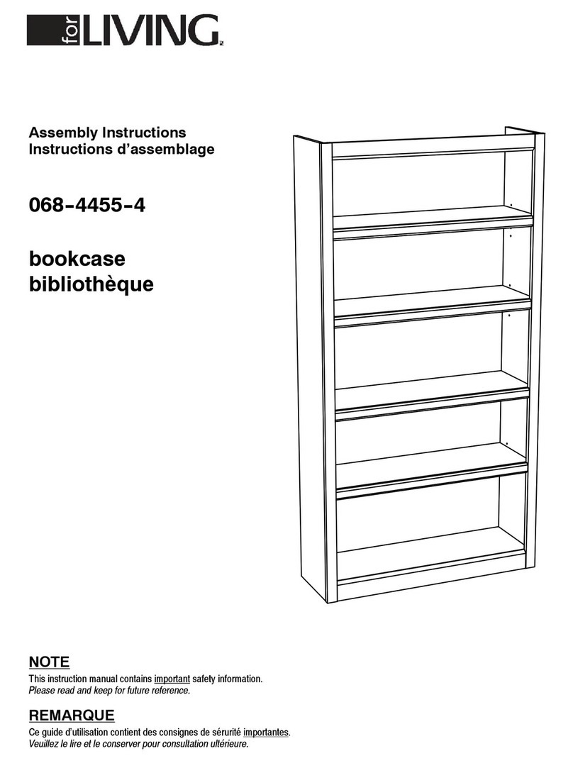 Sauder 412740 Assembly instructions Sauder 412740 Assembly instructions