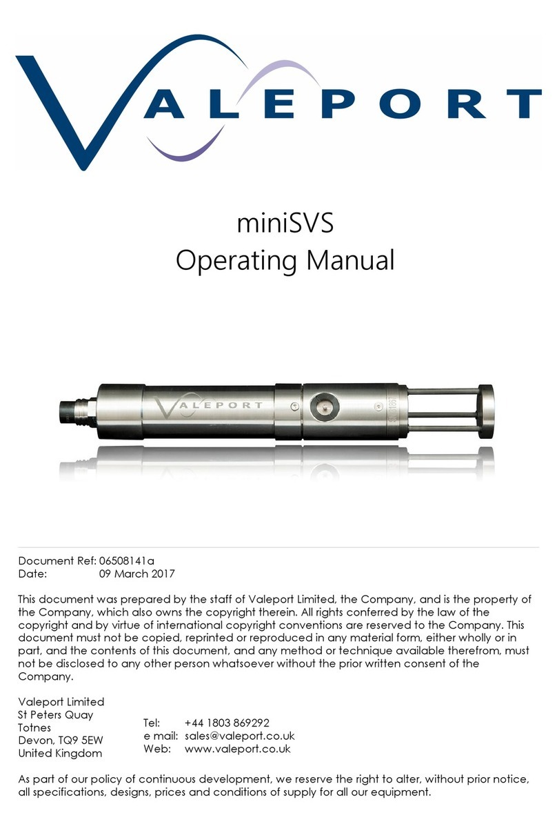 Valeport miniSVS operating manual