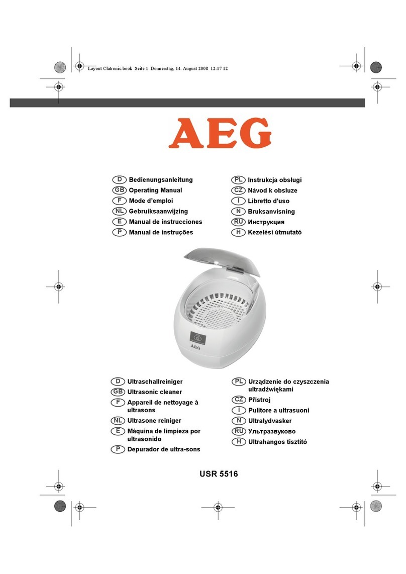 AEG USR 5516 operating manual