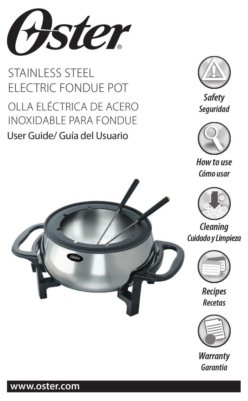 Oster FPSTFN7700R User manual
