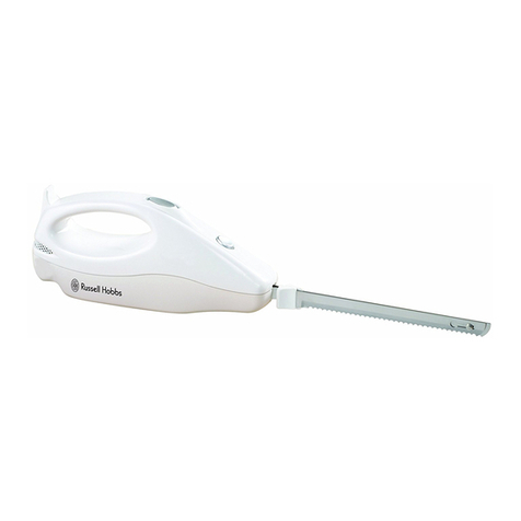 Russell Hobbs CARVING KNIFE User manual