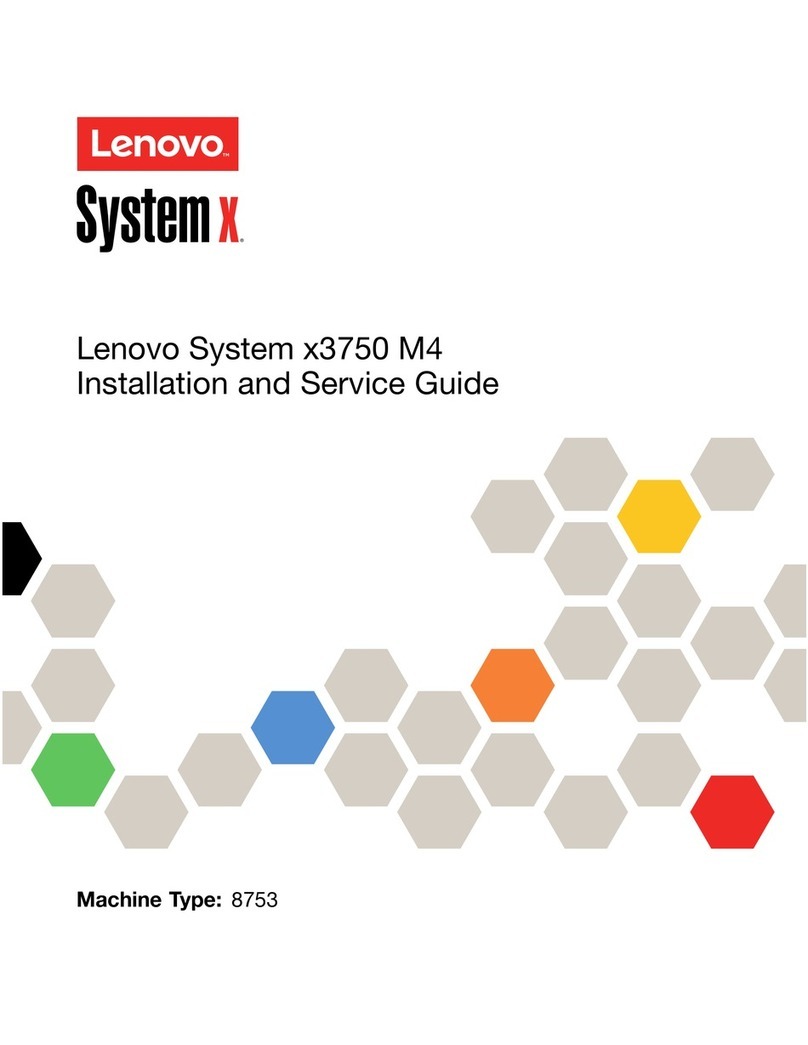Lenovo System x3750 M4 Installation and maintenance instructions Lenovo System x3750 M4 Installation and maintenance instructions