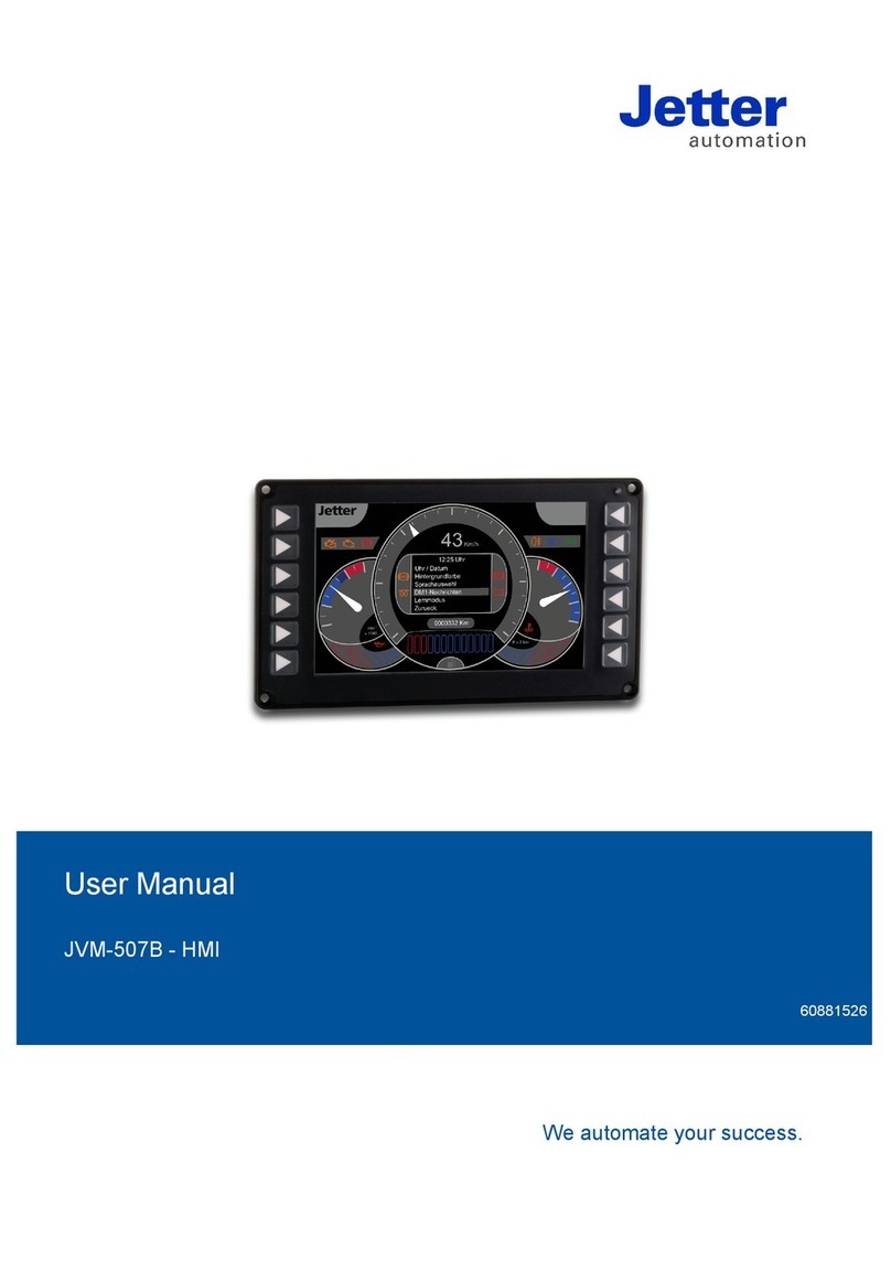 Jetter JVM-507B - HMI User manual