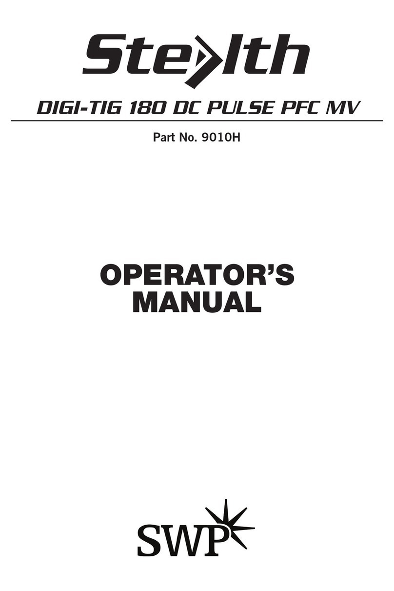 Stealth SWP 9010 Operator's manual