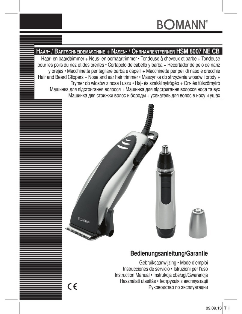 BOMANN HSM 8007 NE CB instruction manual