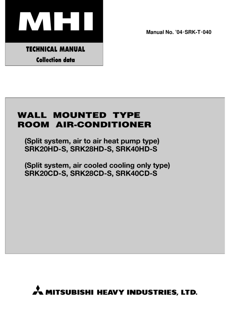Mitsubishi Heavy Industries SRK20HD-S User manual