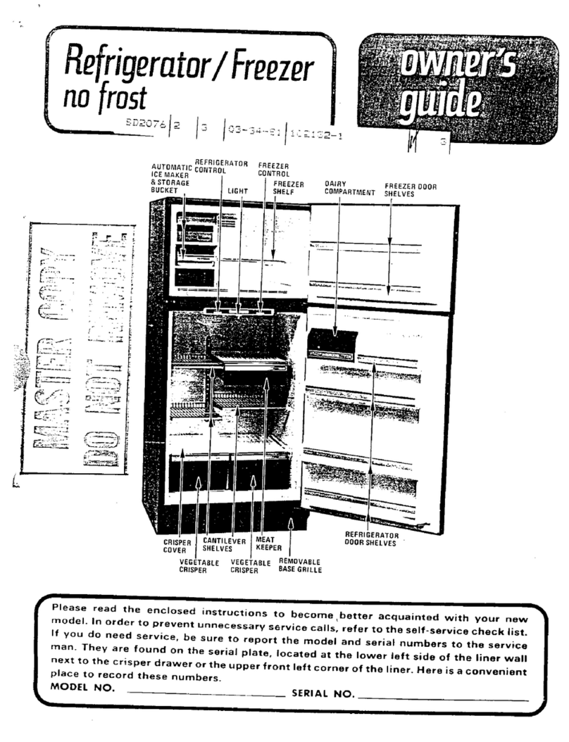 Magic Chef RB17CA-1A User manual