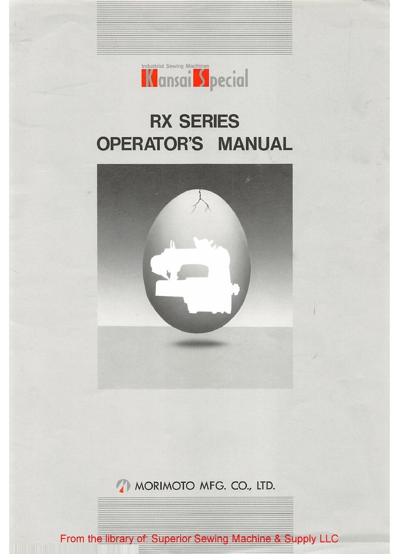kansai RX Series Operator's manual
