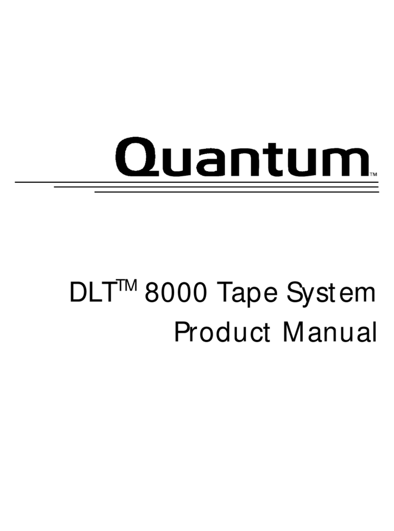 Quantum DLTtape DLT 8000 User manual