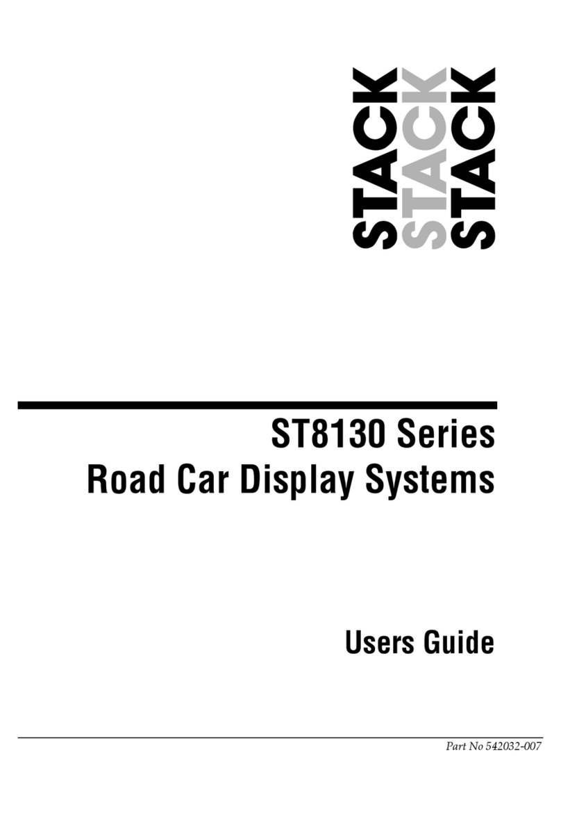 Stack st8130 series User manual