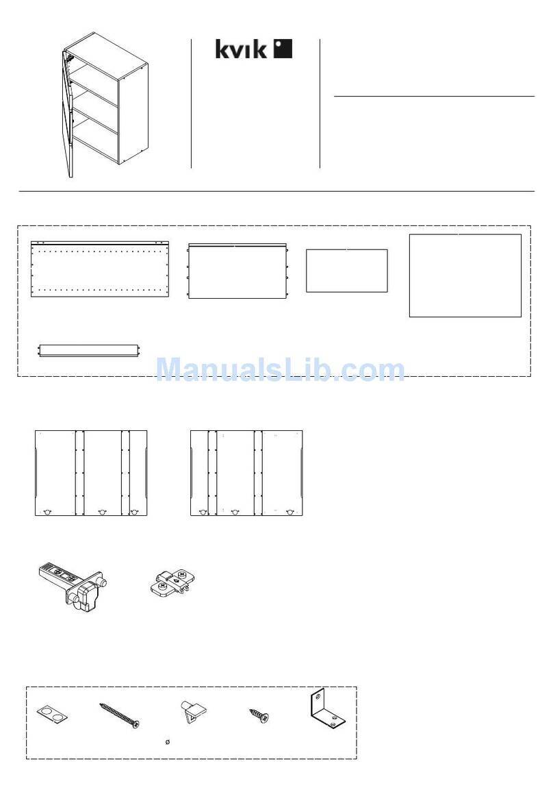 Kvik MO801,060 Assembly instruction