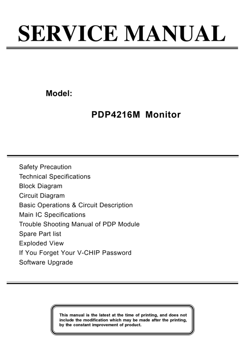 Akai PDP4216M User manual