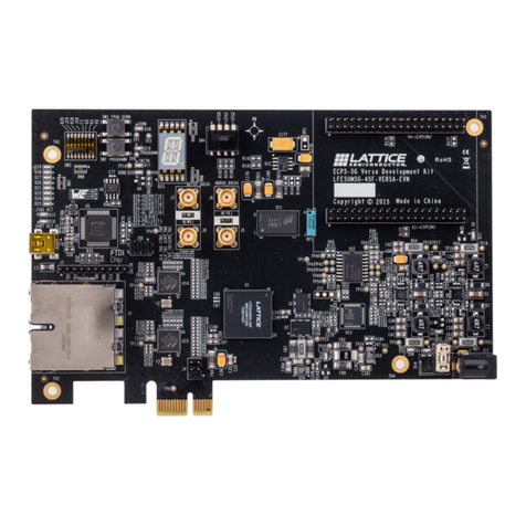 Lattice Semiconductor ECP5-5G User manual Lattice Semiconductor ECP5-5G User manual