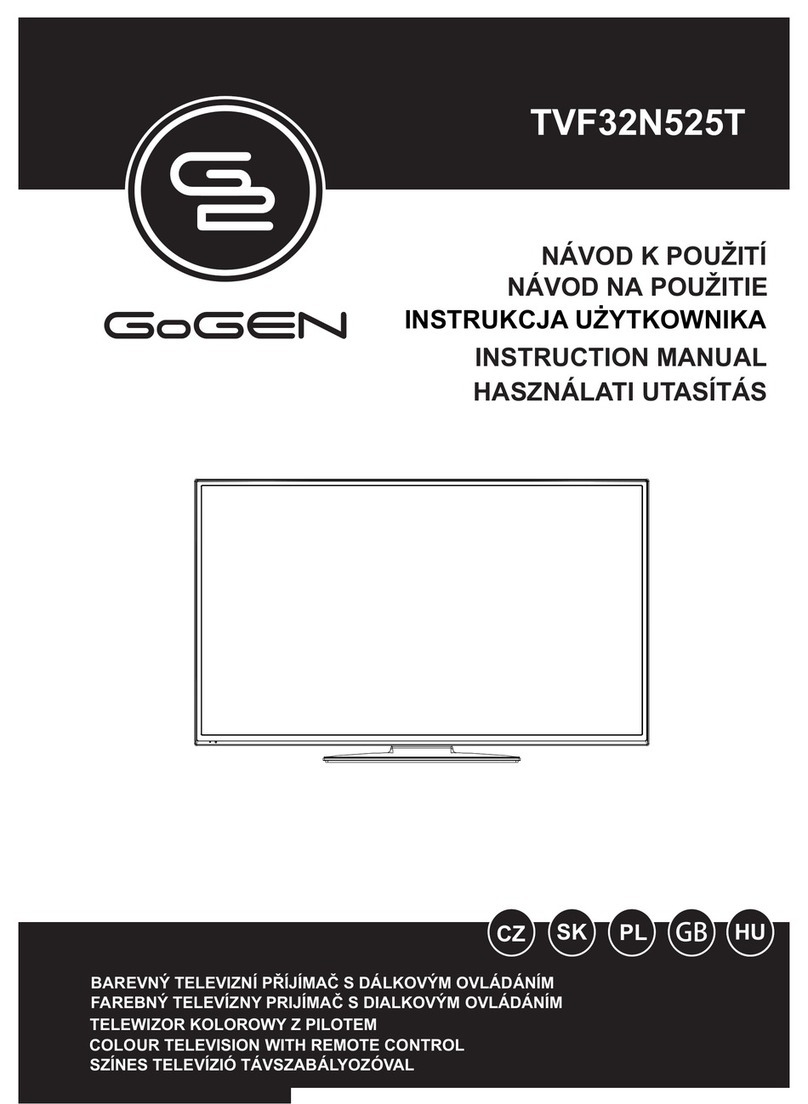Gogen TVF32N525T instruction manual