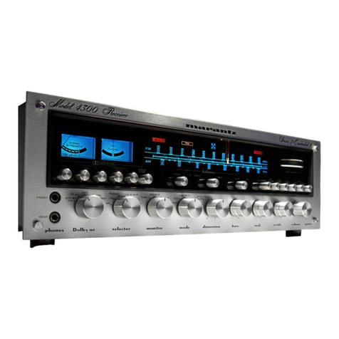 Marantz QUADRADIAL 4 User manual